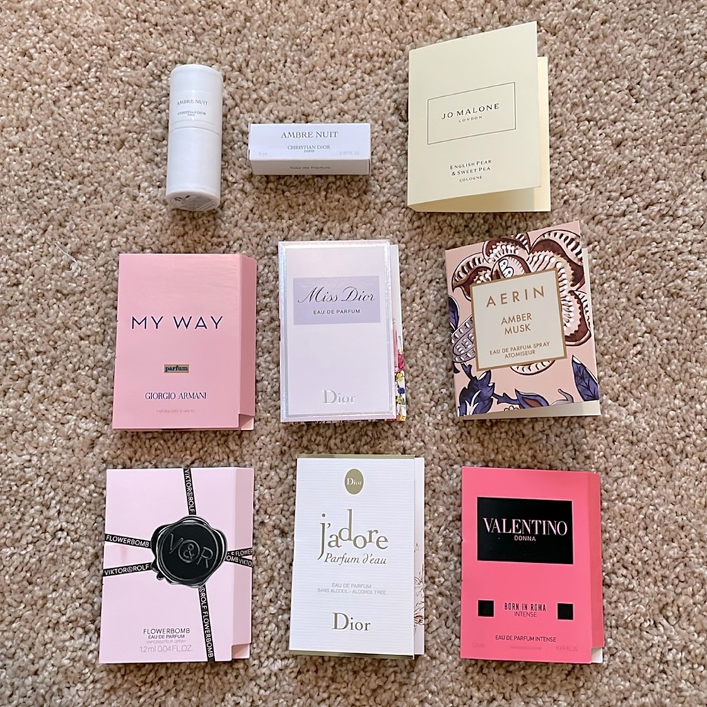 Bundle of 9 Prestige Samples